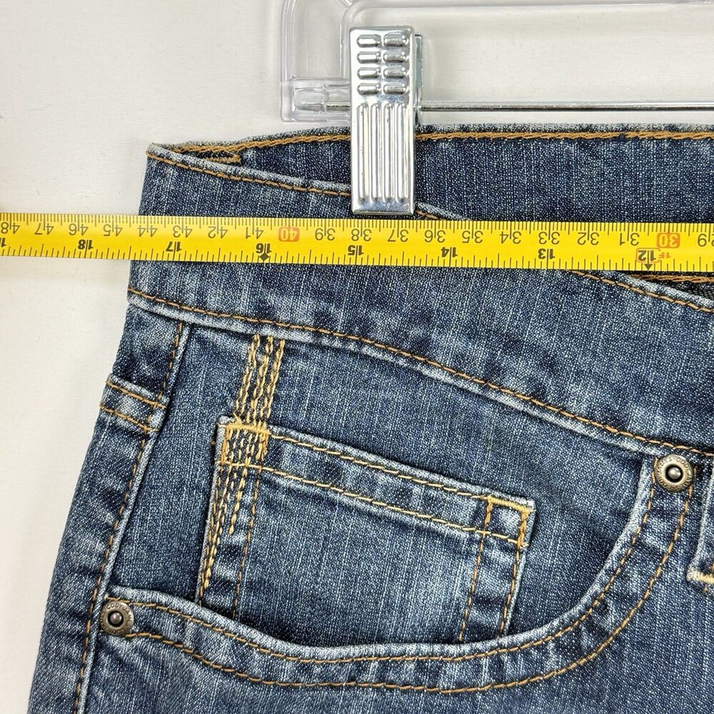 Cody James Men's Wolfstooth Wash Duke Relaxed Bootcut Stretch Denim Jeans 33x36 - Picture 15 of 16